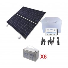 Congelador Solar 250 L Kit Completo Paneles y Baterías